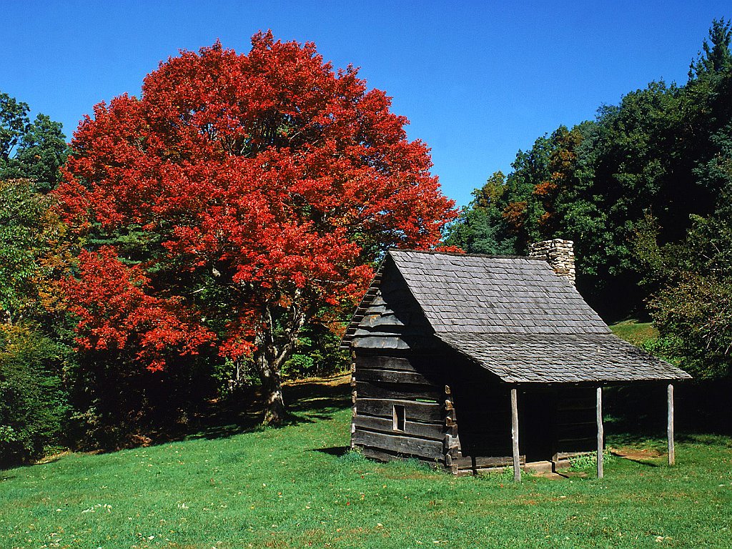 Jesse Brown Cabin, Near the Blue Ridge Parkway, North Carolina